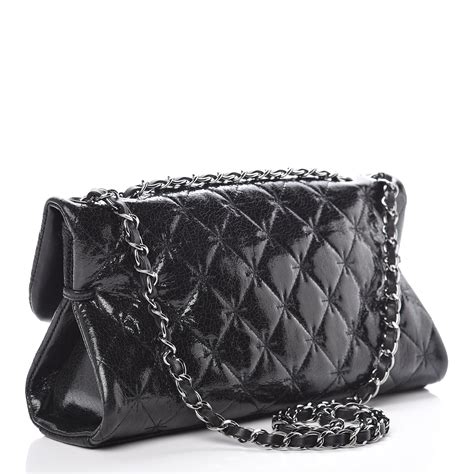 CHANEL Glazed Crackled Calfskin Mademoiselle 